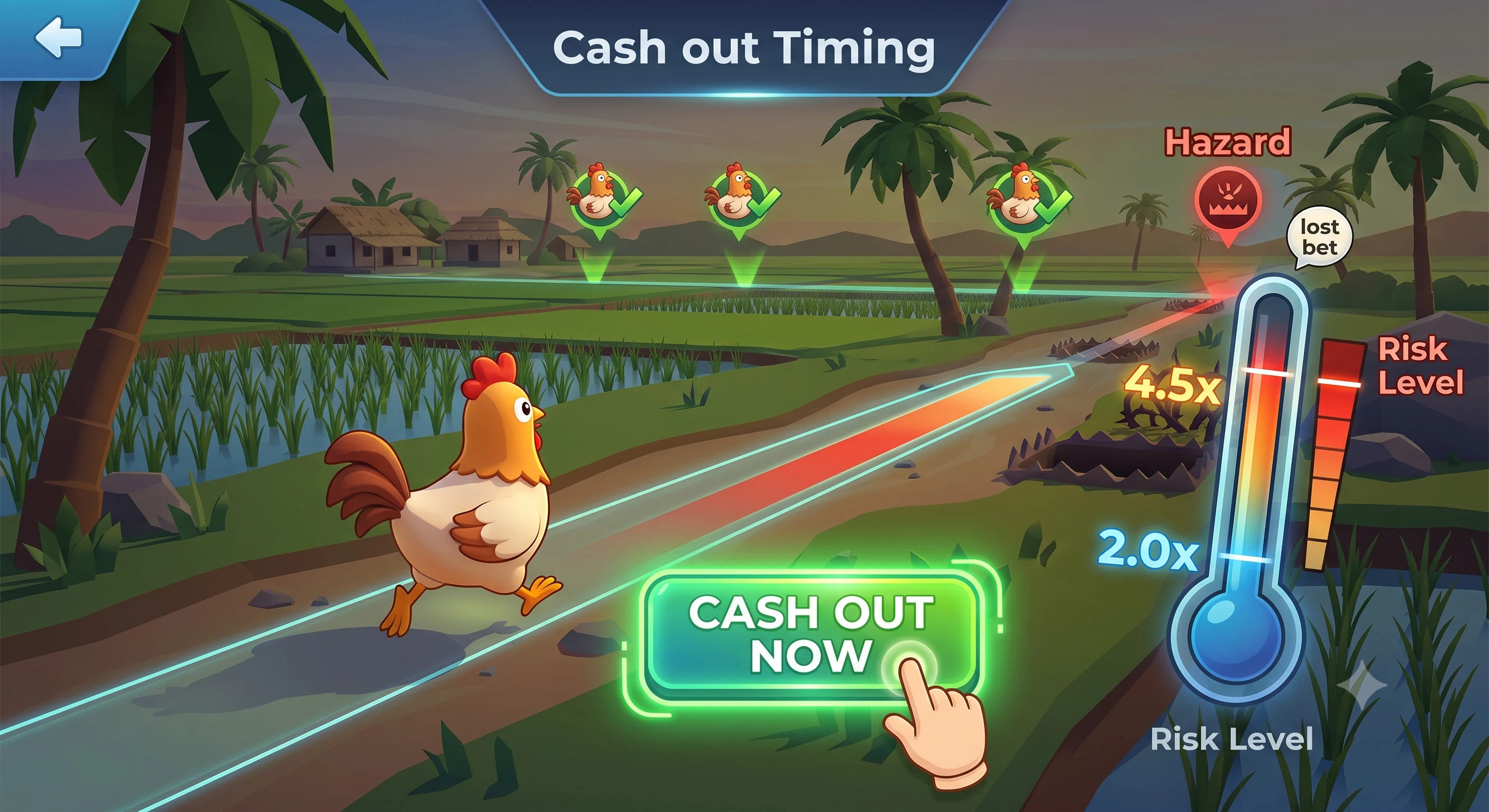 Mobile gameplay and lobby